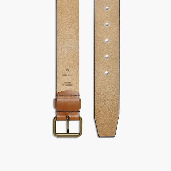 1 1/2" Rambler Leather Belt - Tan