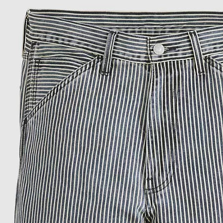 568 Loose Straight Carpenter Jean - Aged Railroad Striped