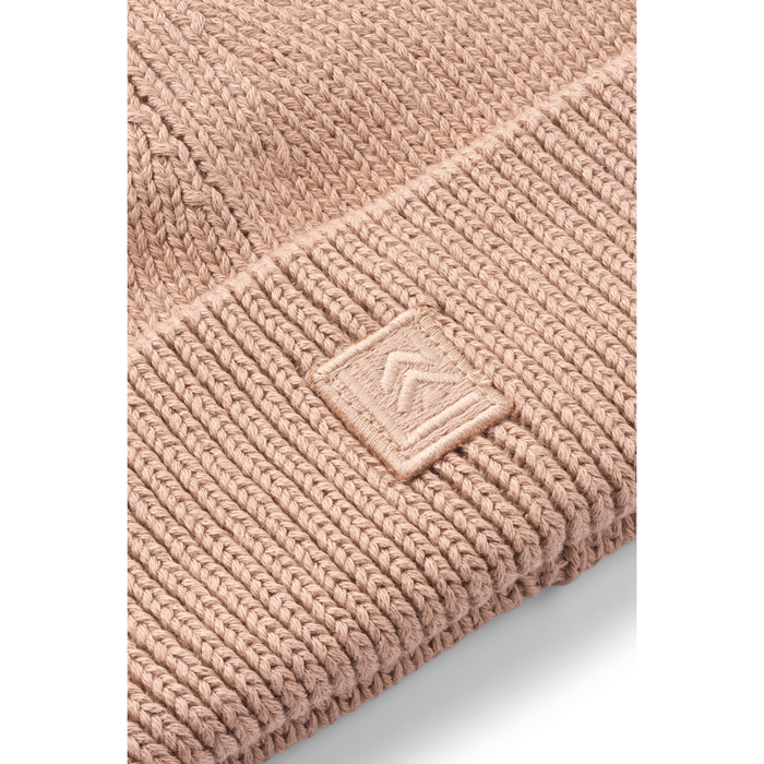 Liewood - Beanie Hat - Ezra - Organic Cotton - Pale Tuscany - Details