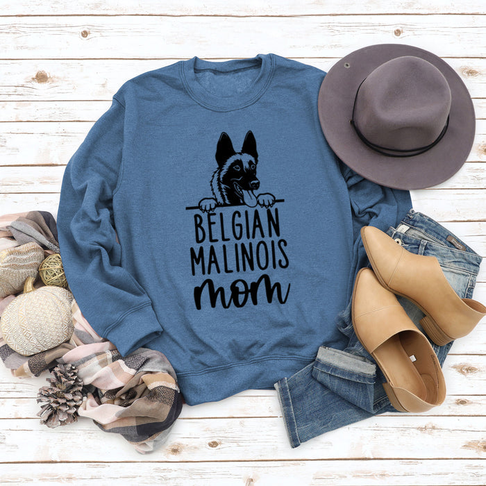 Blue sweater (black font) / S