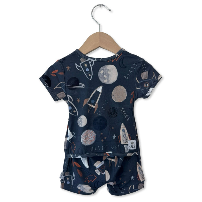 Blast Off Shorty Romper Luxe Edition | Cotton Bamboo Blend