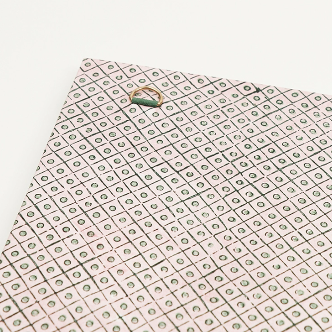 Block Printed Wall Frame