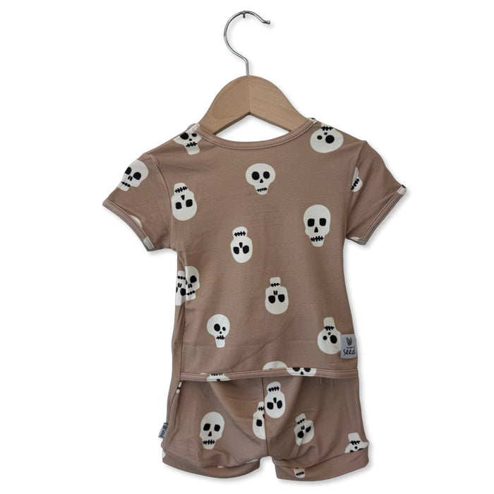 Bone To Be Wild Shorty Romper Luxe Edition | Cotton Bamboo Blend