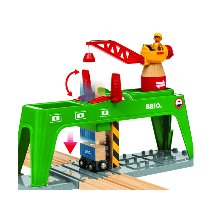 BRIO Container Crane 6 pieces