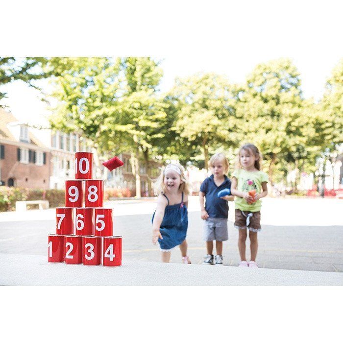 BS Toys Tin Throwing - Red