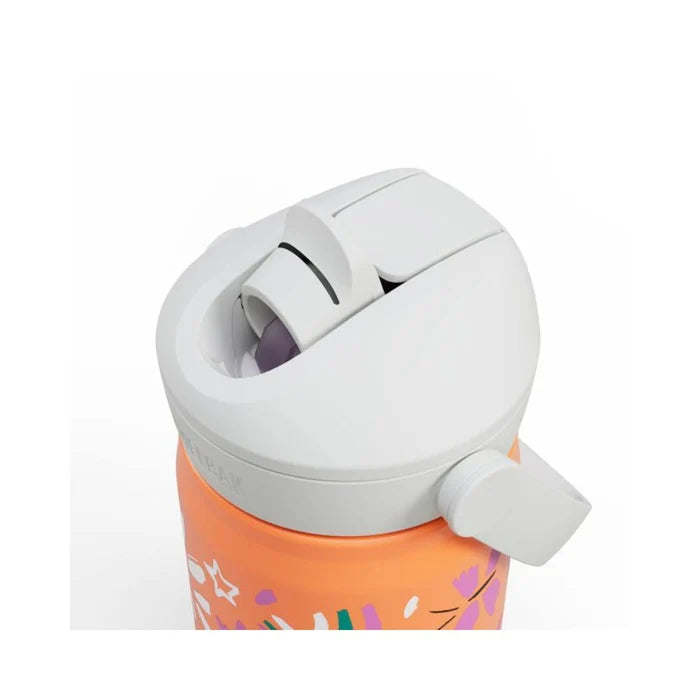 Camelbak Thrive Flip Kids 350ml Insulated Stainless Steel Straw Drink Bottle - Butterfly Rainbow