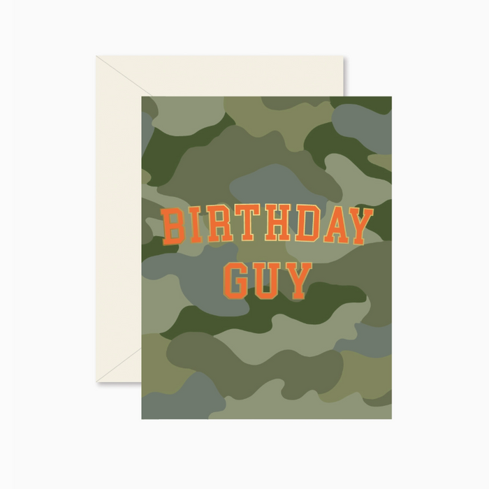 Camo Guy Card