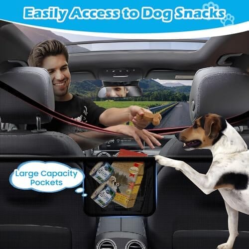 Car Divider Back Seat Barrier for Midsized Pickup Travel Pet Clever