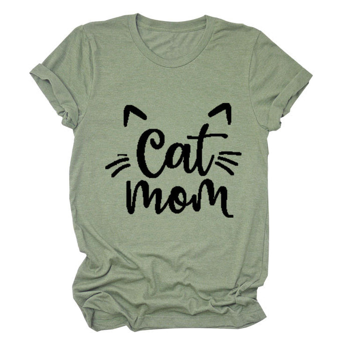 Olive green (black font) / S