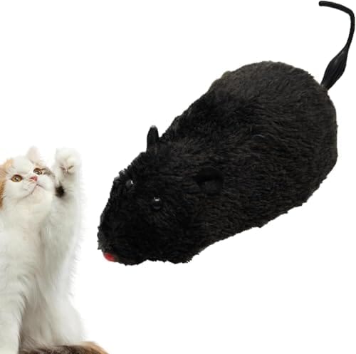 Cat Toy Realistic Mouse Shape Entertaining Toy Cat Toys Pet Clever