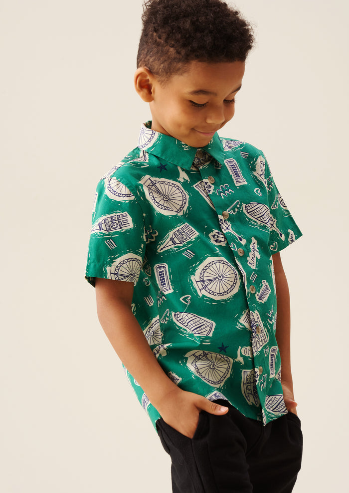Damien City Print Shirt