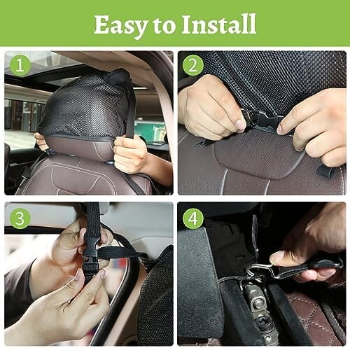Dog Fence Barrier for Car Front Seats Travel Pet Clever
