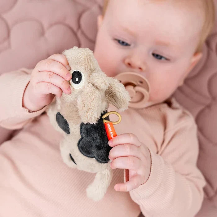 Done by Deer Tiny Sensory Rattle - Dotti Sand