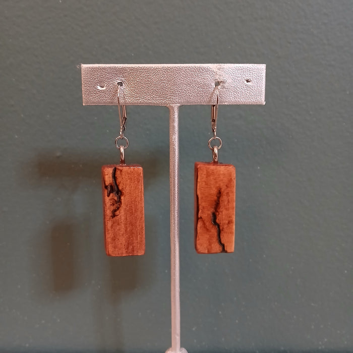 Electrocuted Wood Earings