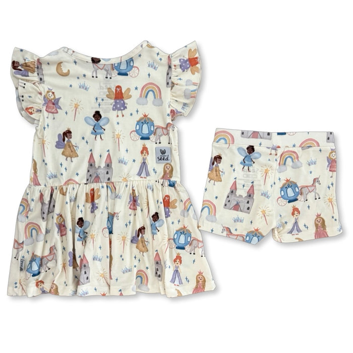 Fairy Princess Twirl Dress & Shorts Toddler