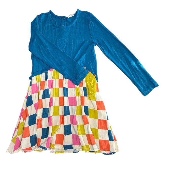 Foxtale | Colorful Checkered Long Sleeve Dress | 10