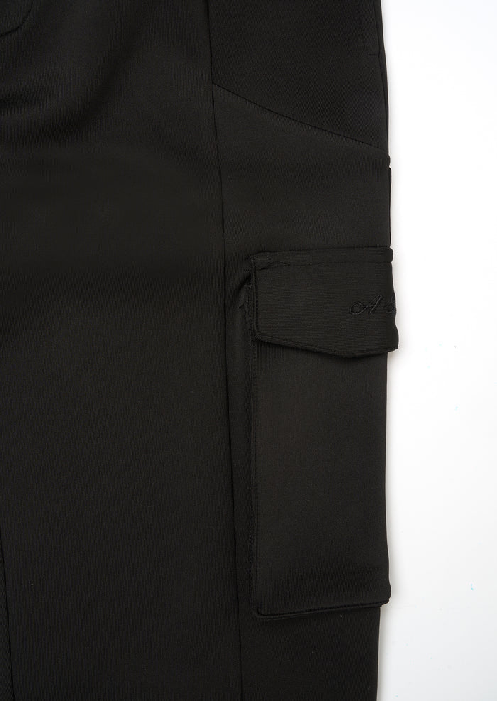 Frank Black Panelled Jogger
