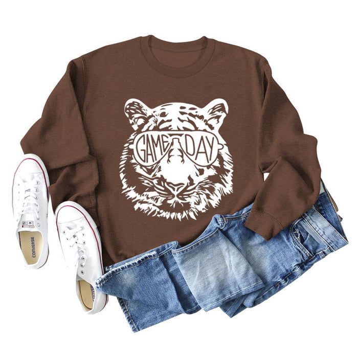Coffee color sweater (white color picture) / S