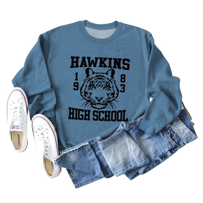 Blue sweater (black color picture) / S
