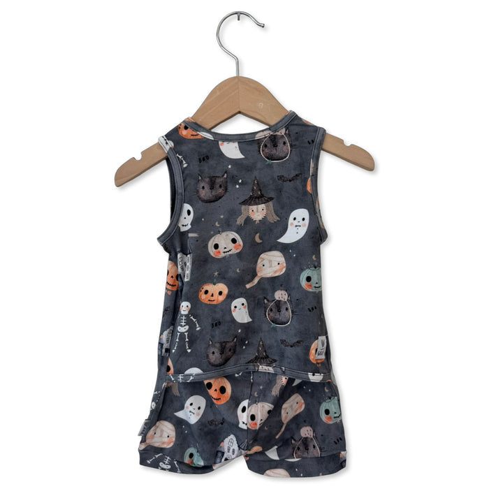 Hex Yeah! Sleeveless Shorty Romper Luxe Edition | Cotton Bamboo Blend
