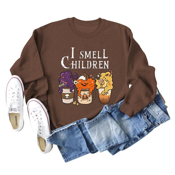 Coffee color sweater (white color picture) / S