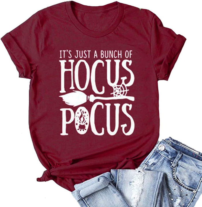 It's Just a Bunch of Hocus Pocus T-Shirt Halloween Shirt
