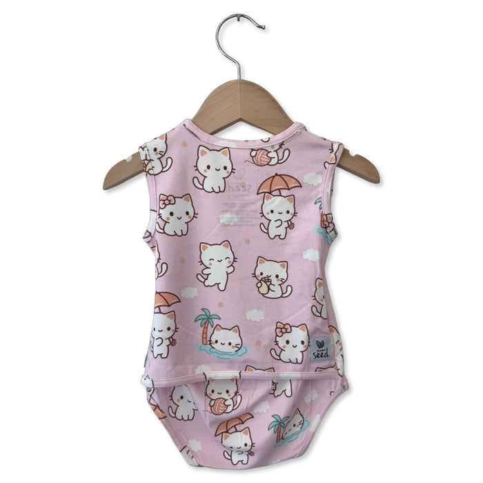 Kitty Daydream Sleeveless Snuggle BugBodysuit