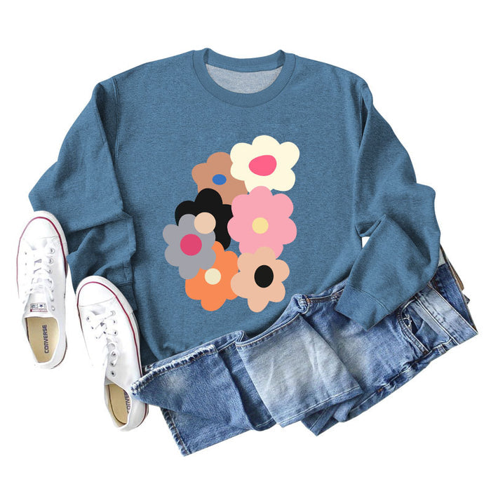 Blue sweater (color picture) / S
