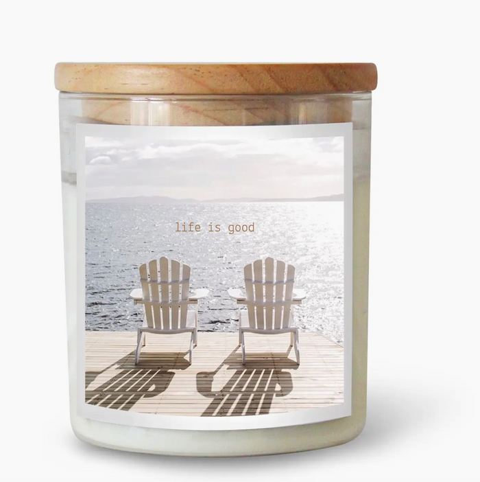 Life Is Good Candle