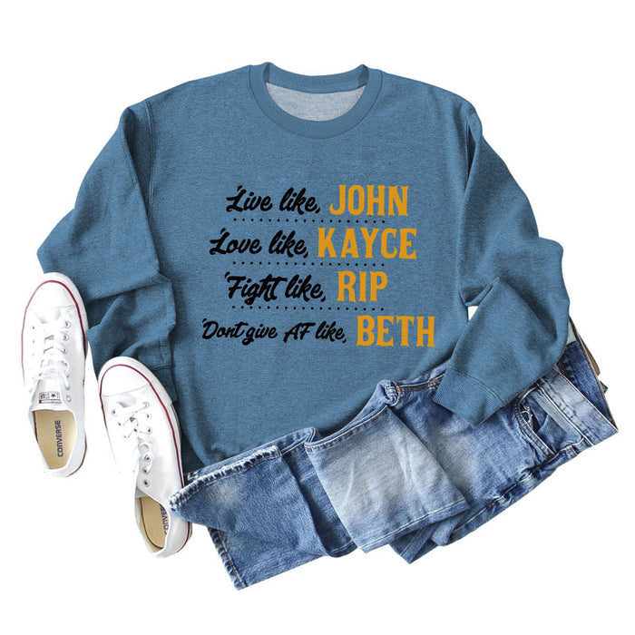 Blue sweater (black color picture) / S