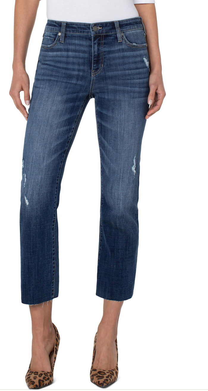 LIVERPOOL KENNEDY CROP STRAIGHT W/CUFF