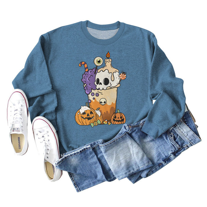 Blue sweater (color picture) / S