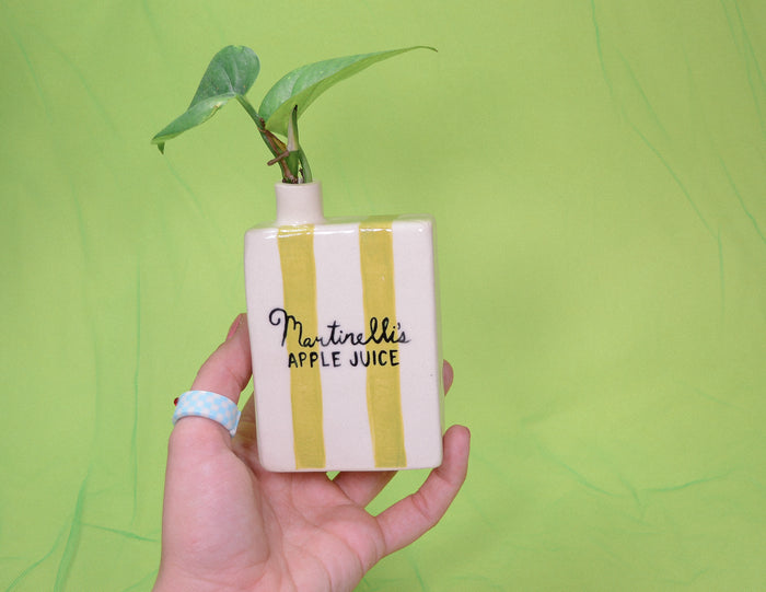 Martinelli Juice Box Vase