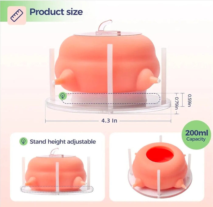 Miracle Nipple Puppy Feeder for Multiple Puppies Dog Bowls & Feeders Pet Clever