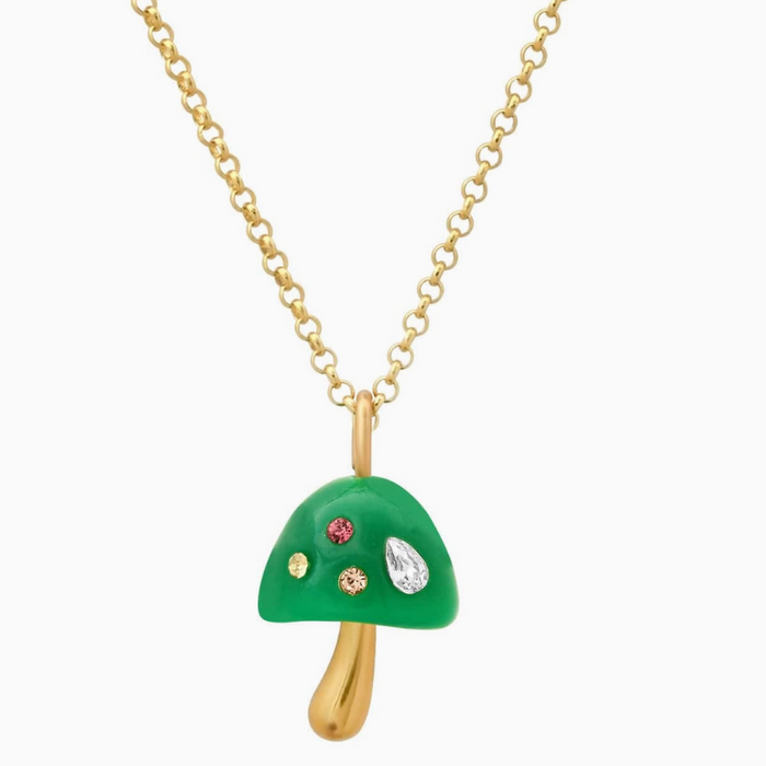 Mushroom Necklace