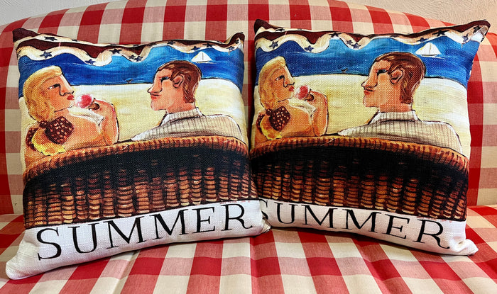 NANCY THOMAS PILLOWS - Original Series - Summer