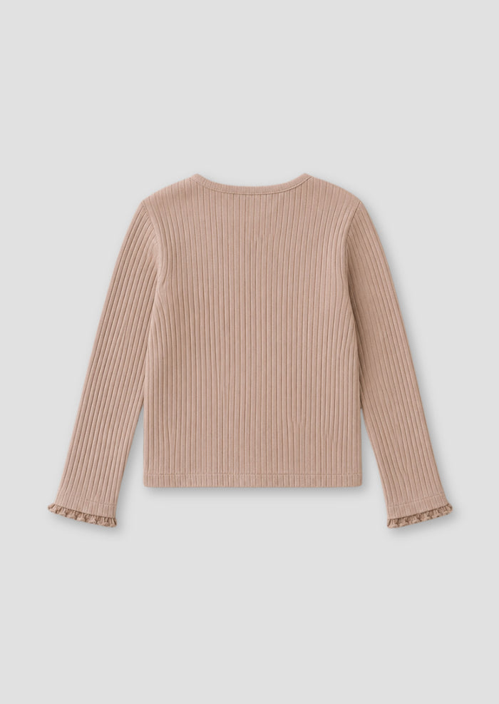 Nellie Rib Long Sleeve Top