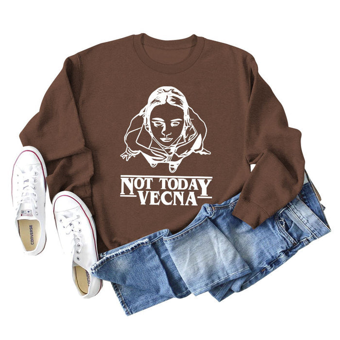 Coffee color sweater (white color picture) / S