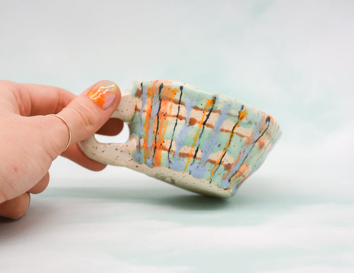 Plaid Espresso Cup #2