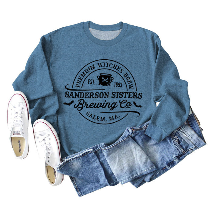Blue sweater (black color picture) / S