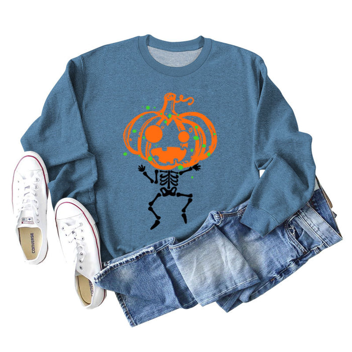 Blue sweater (black color picture) / S