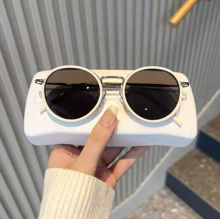 Retro Round-Frame Sunglasses with UV Protection | Canada