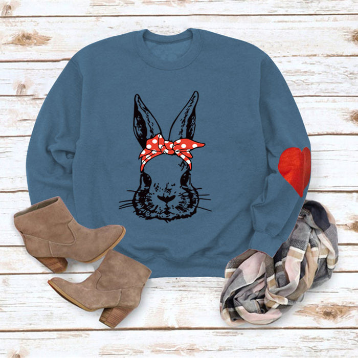 Blue sweater (black color picture) / S