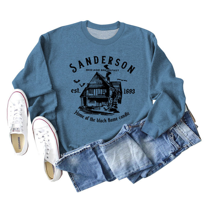 Blue sweater (black color picture) / S