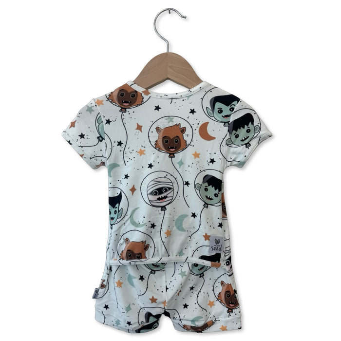 Scare In The Air Kid's Shorty Romper Luxe Edition | Cotton Bamboo Blend