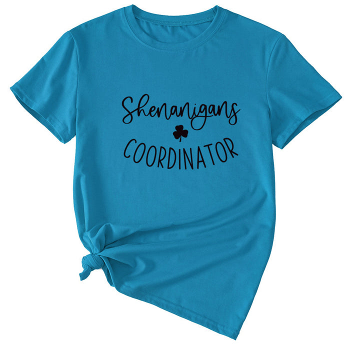 Lake Blue (black font) / S