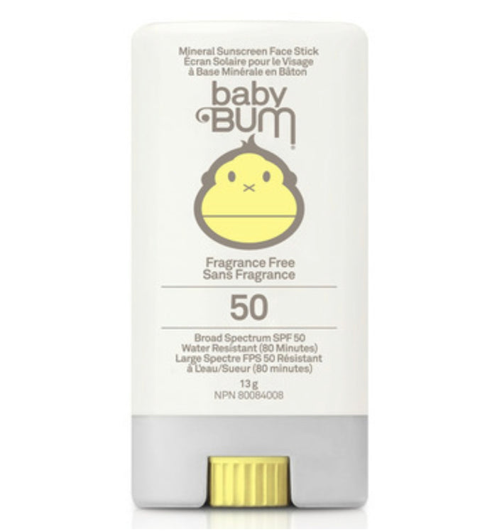 SUN BUM BABY MINERAL SUNSCREEN FACE STICK
