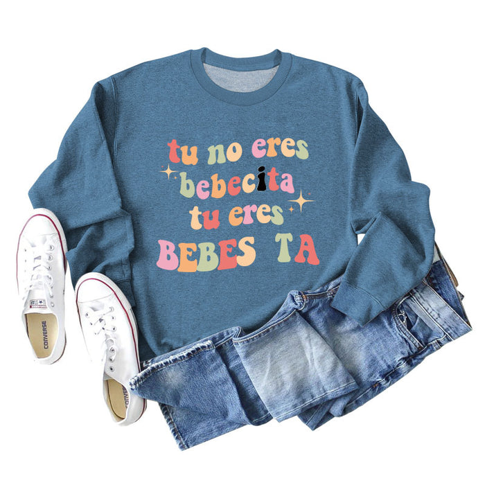 Blue sweater (black color picture) / S