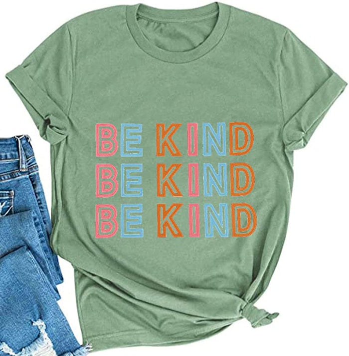 Women Be Kind T-Shirt Kindness Shirt Women Graphic Shirt