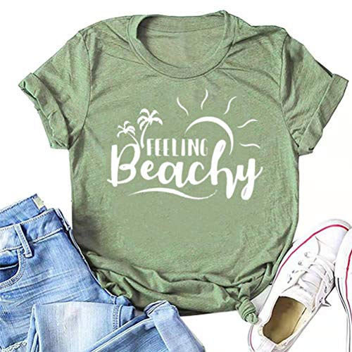 Women Feeling Beachy T-Shirt Beach Shirt